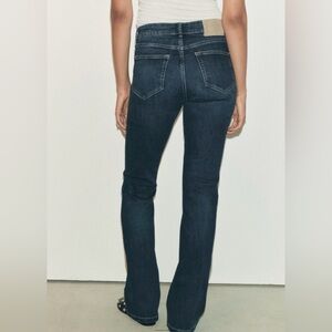 Low rise contour bootcut jeans Zara zw collection